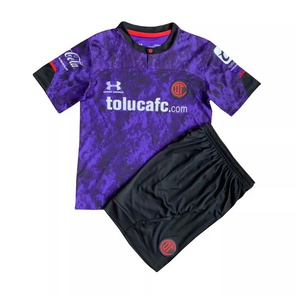 Maillot Football Toluca Third Enfant 2021-22 Purpura